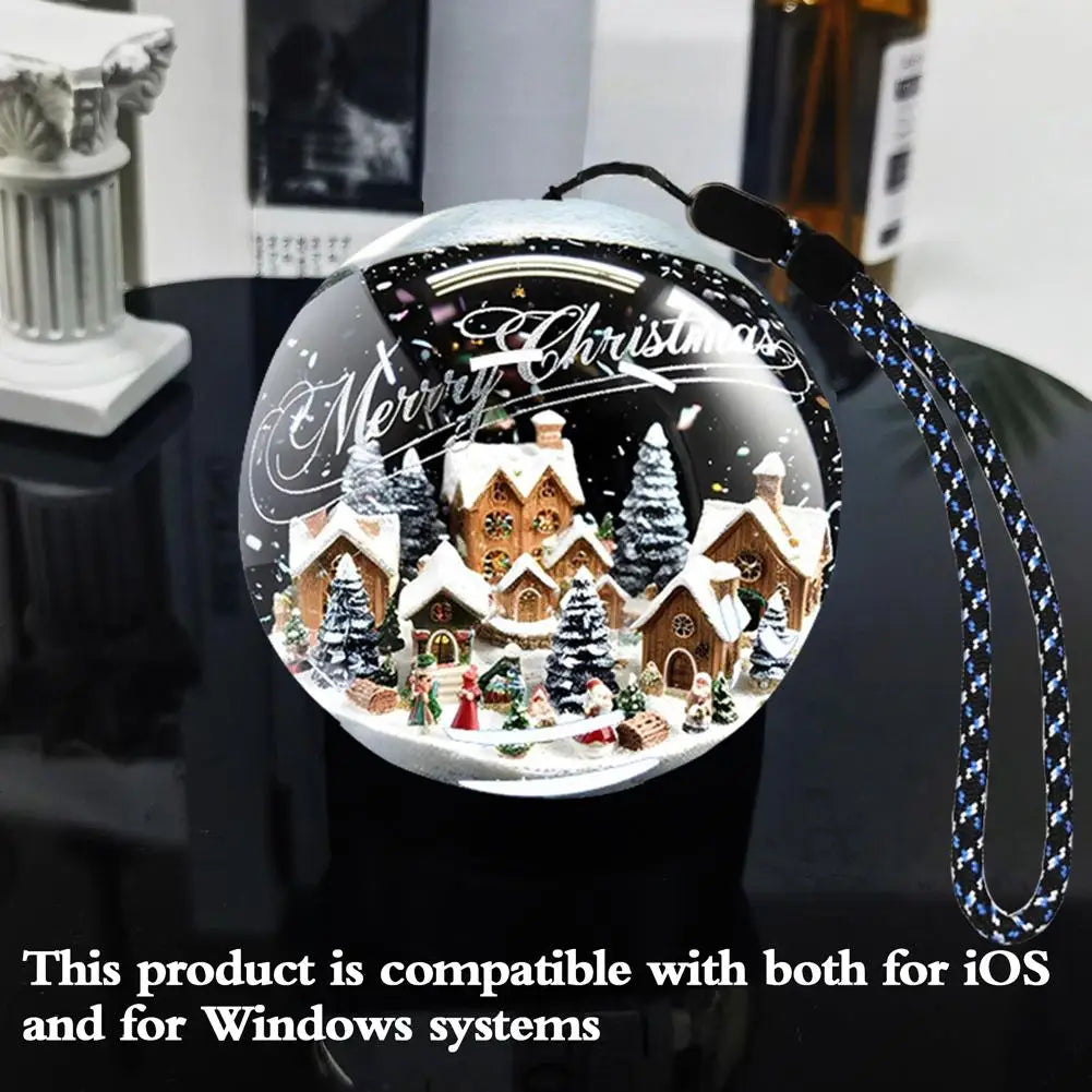 🎄 Memory Crystal Ball — Personalized Video Gift